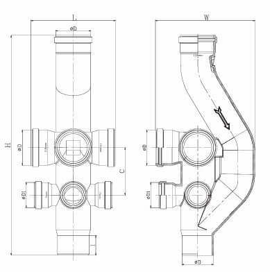 Prince DECILO Aerator - 110 mm