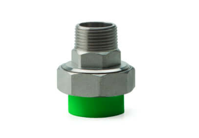 Prince Greenfit Male Threaded Union - Brass