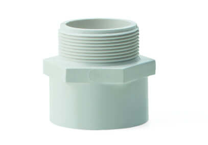 Prince UPVC Fittings SCH-80 Male Threaded Adaptor - 15MM My Store