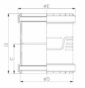Prince DECILO SBR Seal Coupler
