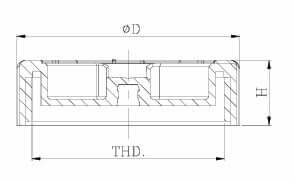 Prince Decilo Fitting - Door Cap