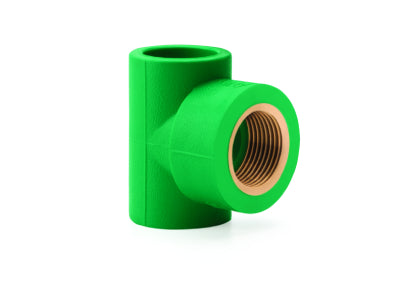 Prince Greenfit Female Threaded Tee - Brass