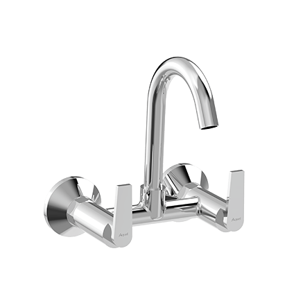 Sink Mixer With Swinging Spout Wall Mounted My Store