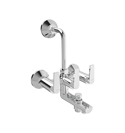 Bath And Shower Mixer 3 In 1 With Provision For Hand Shower And Overhead Shower. My Store