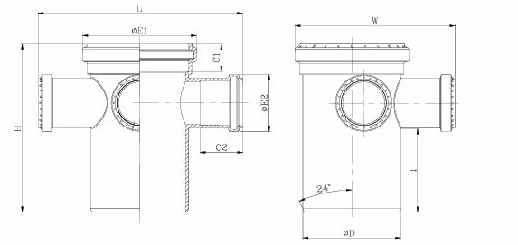 Prince Decilo High Riser - Open 50 mm