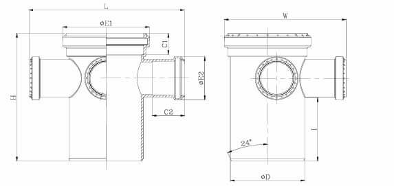 Prince Decilo High Riser - Open 50 mm