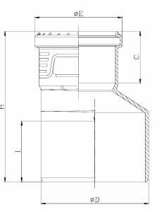 Prince DECILO SBR Seal Reducer