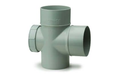Prince SWR Single T With Door(Solvent Joint Fittings) Shah marketing Pune LLP