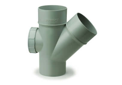 Prince SWR Single Y with Door(Solvent Joint Fittings) Shah marketing Pune LLP