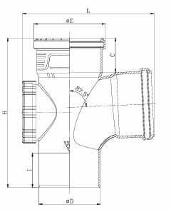 Prince Decilo Swept Tee With Door