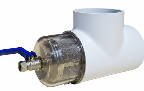 Varie Easy Clean Strainer Upvc Body with 400 Micron Filter