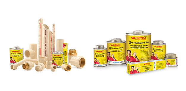 Prince CPVC Pipes & Fittings