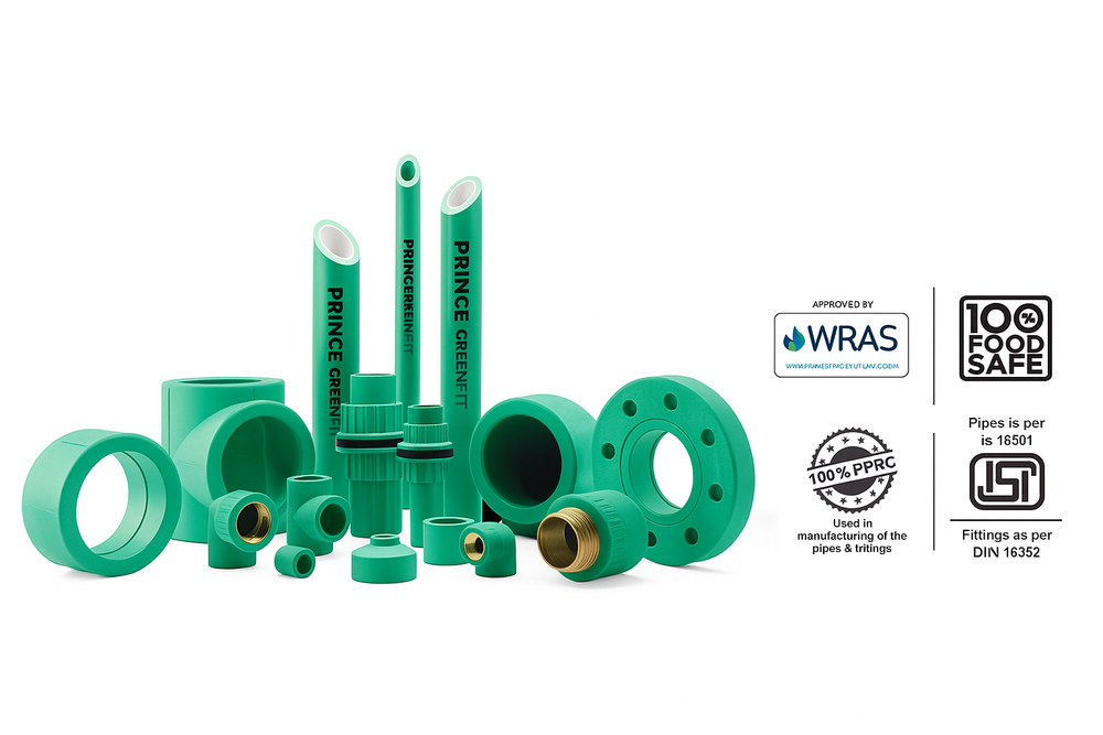 Prince  Greenfit PPR Pipes & Fittings