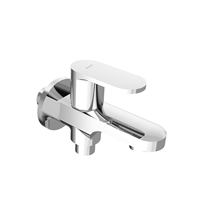 Bib Cock 2 Way  with Flange