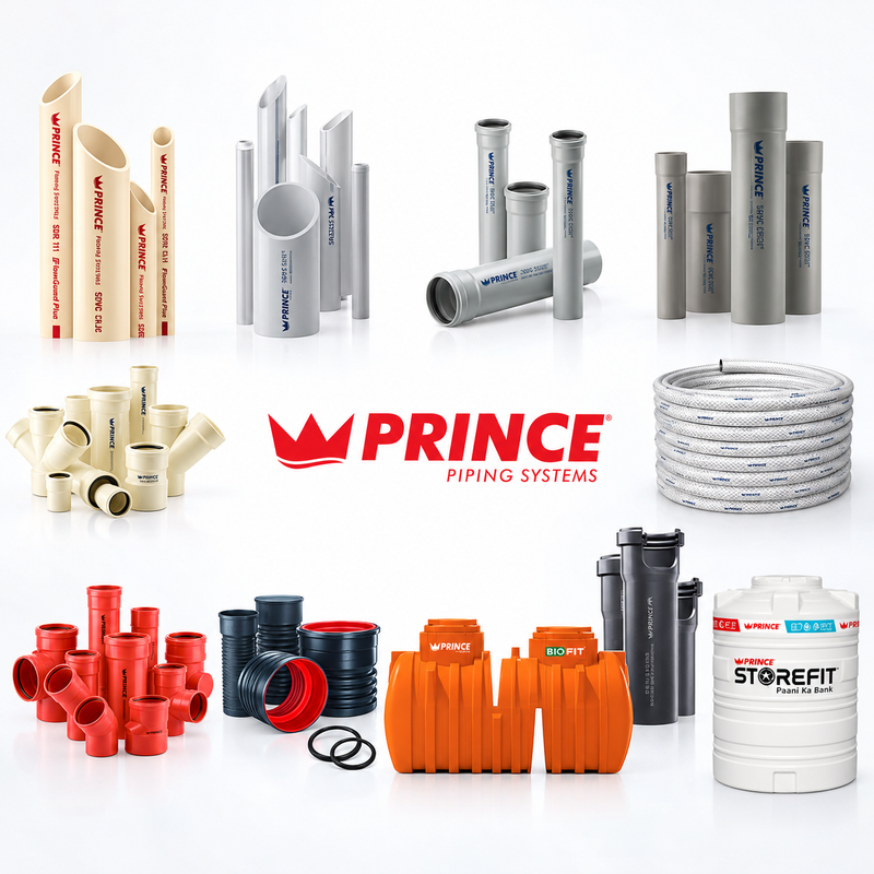 Prince Pipes and Fittings - Authorized Distributors in Pune