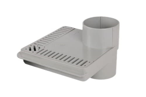 Square Balcony Corner Drain (S/F) 75mm- Prince
