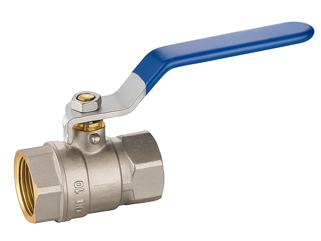 Varie Brass Ball Valve Steel Handle (BBS3)