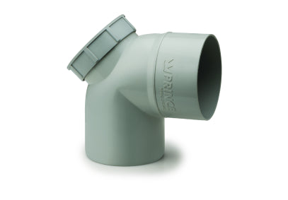 Prince SWR Bend With Door (Solvent Joint Fittings)