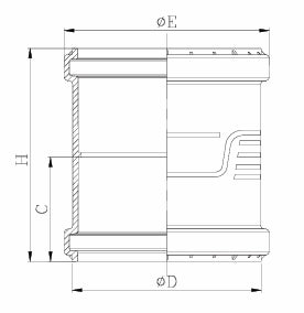 Prince DECILO SBR Seal Coupler