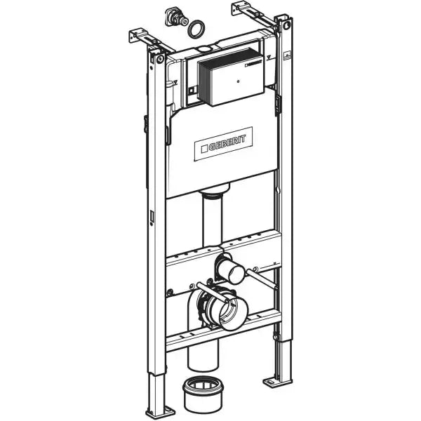 Geberit Duofix element for wall-hung WC - Alpha