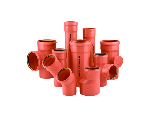 Prince Foamfit Pipes - Double socket(2ft,Ringfit)