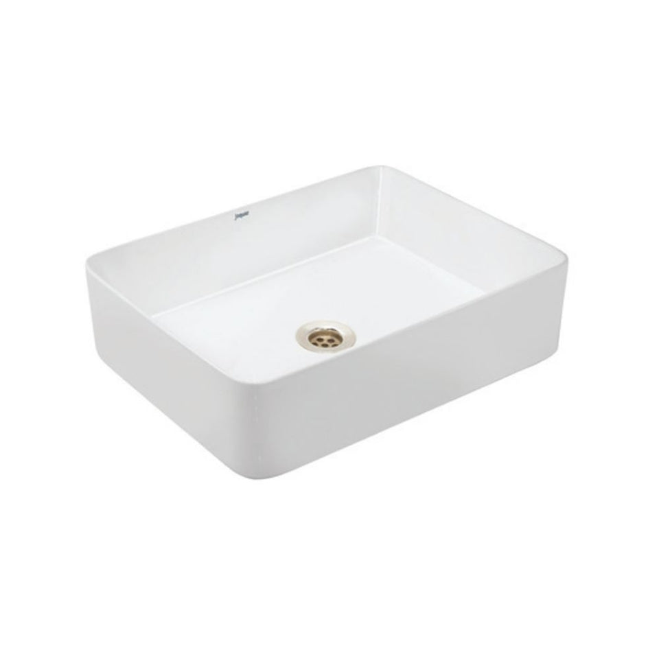 Thin Rim Table Top Basin - White