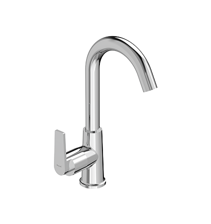 Sink Cock With Swinging Spout Table Mounted