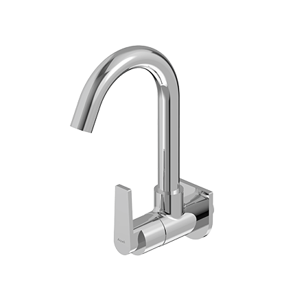 Sink Cock With Swinging Spout Wall Mounted My Store