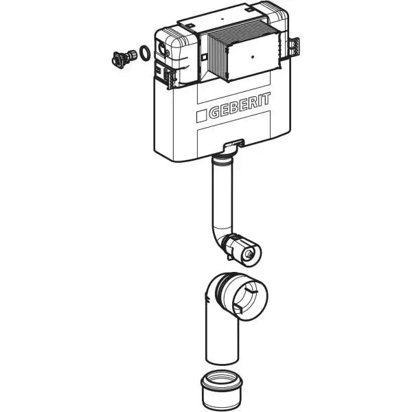 Geberit Omega concealed cistern 12 cm 3 or 6 litres