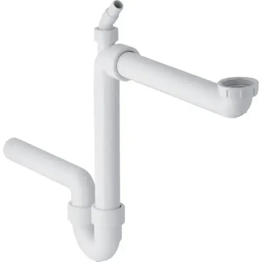 Geberit P-trap for kitchen sink with angled hose