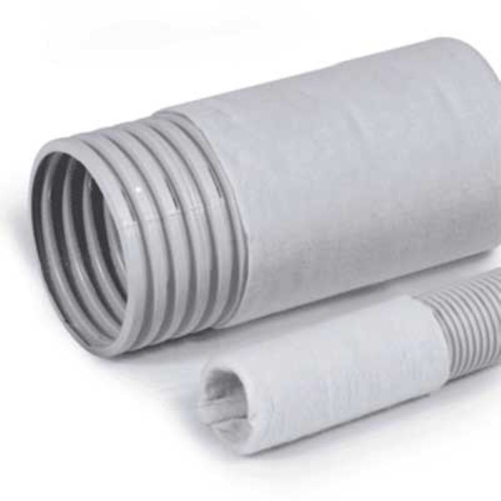 Perforated PVC  Pipe 80MMx100mtr (COIL) - GREY