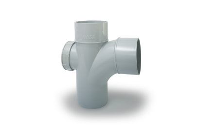 Prince SWR Swept T With Door(Solvent Joint Fittings) - 110 mm