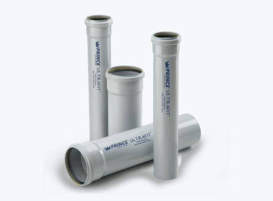 SWR Pipe A Type (SF) 200mm X 3Mtr (S/S) - Prince