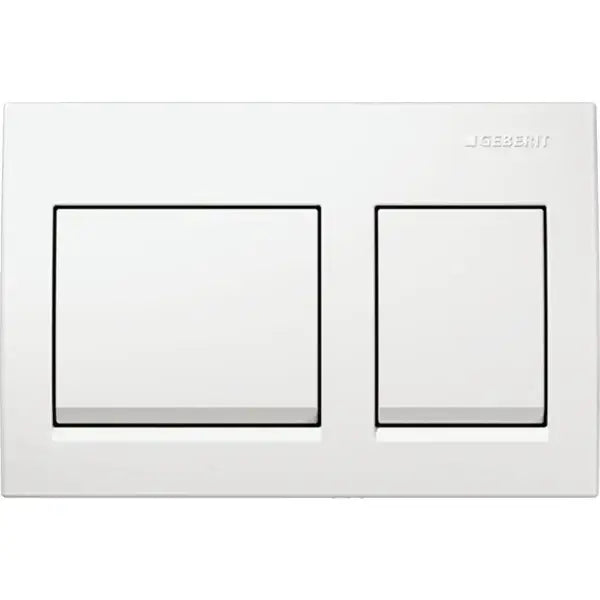 Geberit Alpha25 actuator plate square dual flush